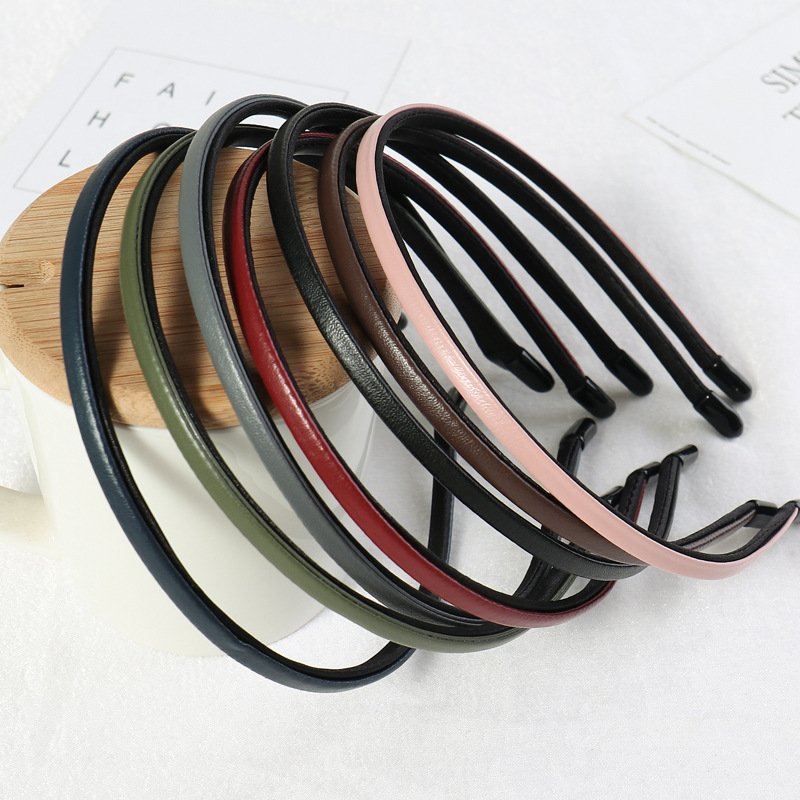 Leatherwork Rings - جديد إمرأة خمر بولي Leather جلد