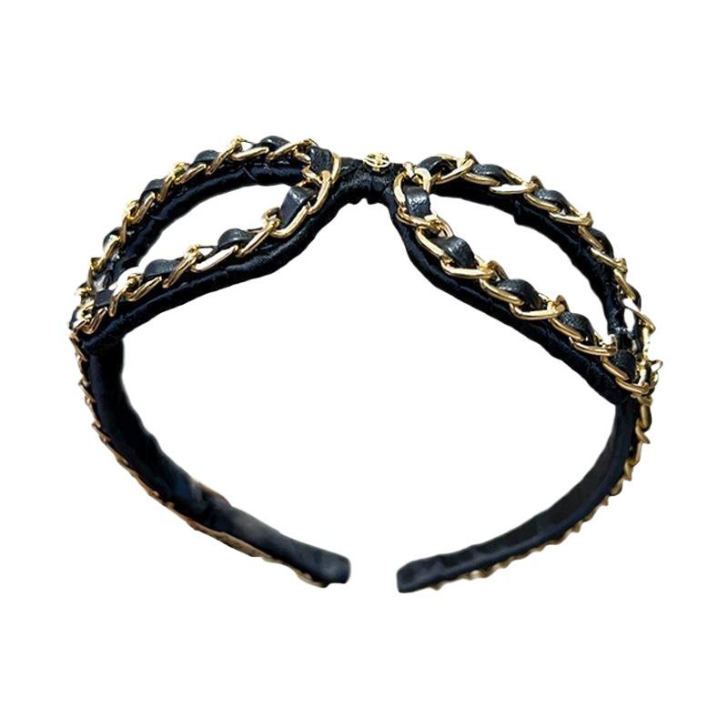 Leatherwork Rings - إكسسوار شعر أنيق للنساء للحفلات والاستخدام