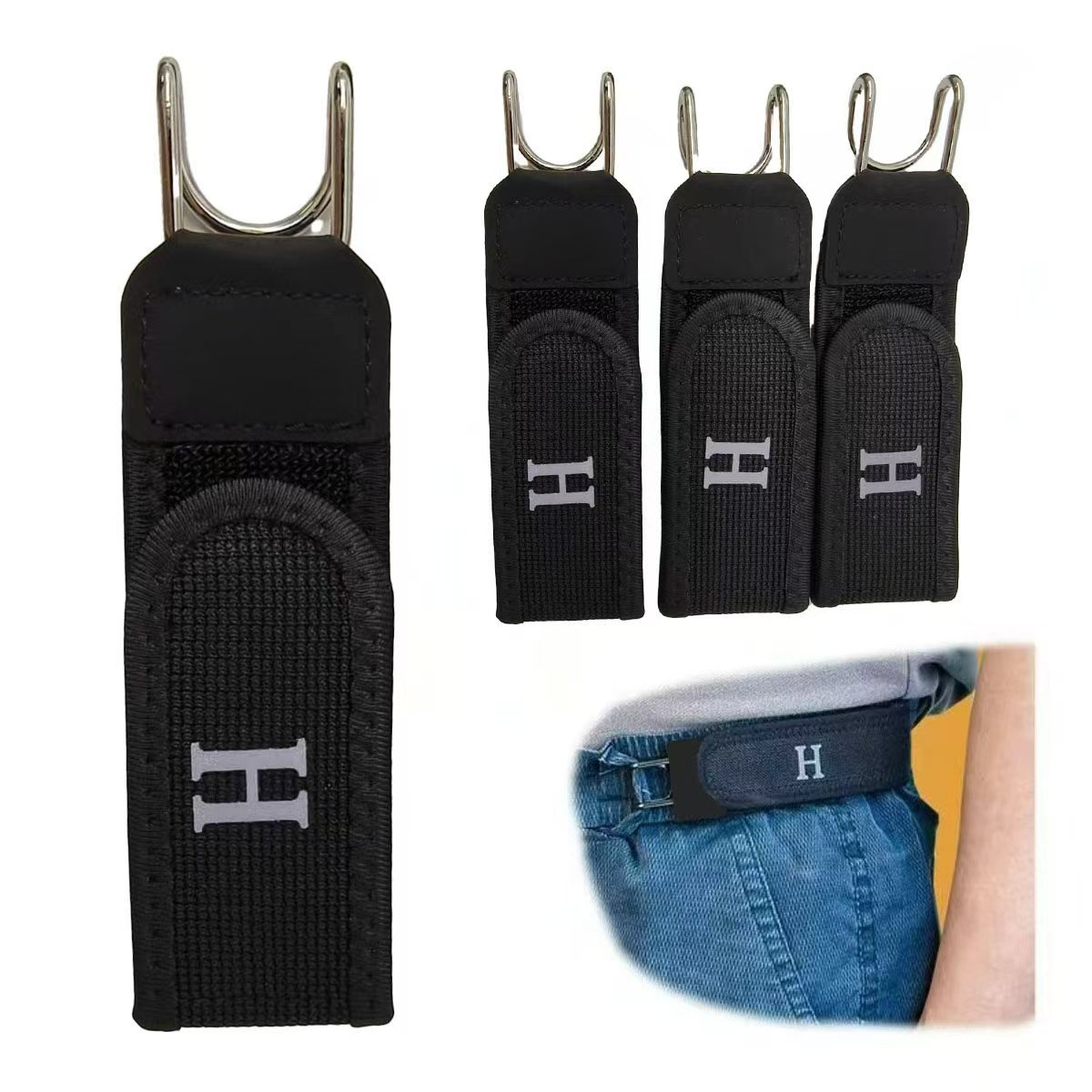 Leatherwork Essentials - أحزمة معدنية مرنة بدون إبزيم -