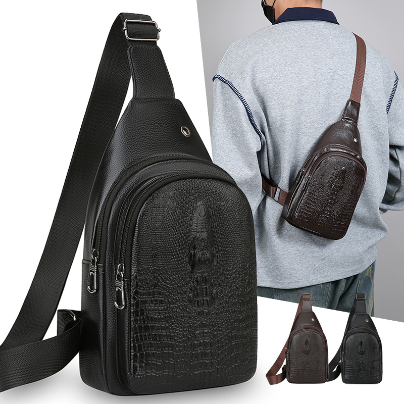 Leatherwork Essentials - حقيبة كروس من جلد البولي يوريثان