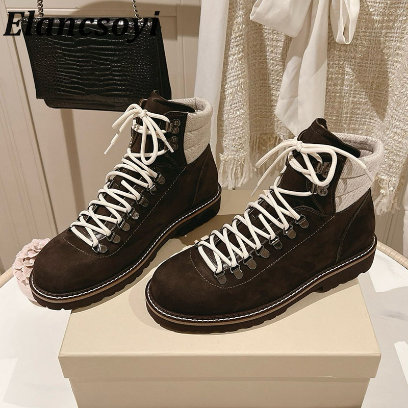 Leatherwork Designs - أحذية نسائية قصيرة جديدة لخريف وشتاء