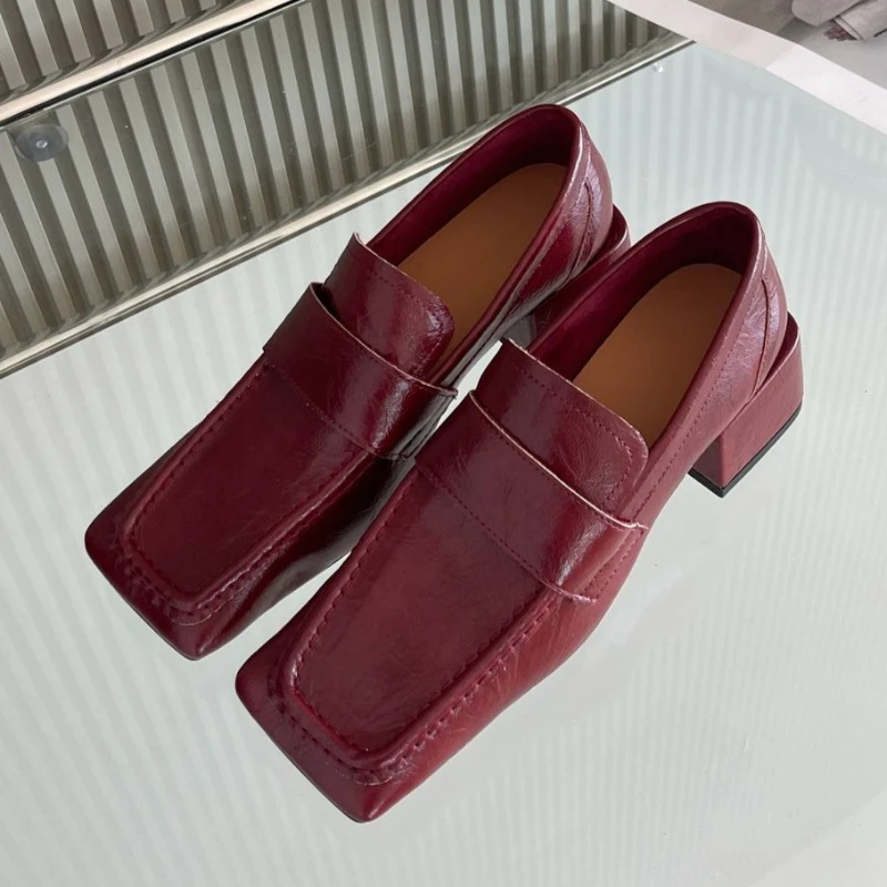 أحذية نسائية بكعب سميك ومقدمة  - مراجعة Leatherwork Designs وسعره