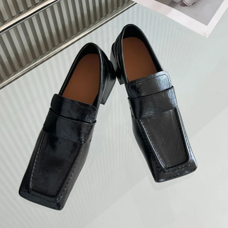 أحذية نسائية بكعب سميك ومقدمة  - مراجعة Leatherwork Designs وسعره