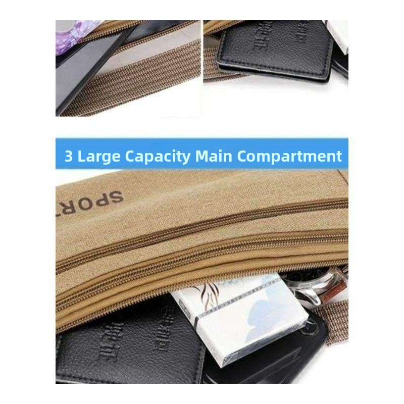 حقيبة خصر رجالية متعددة الوظائ - مراجعة Leather Work Bag وسعره