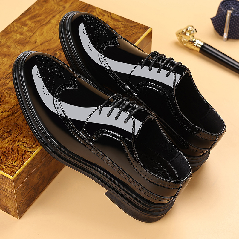 أحذية رجالية رسمية من الجلد ال - مراجعة Leather Work Oxfords وسعره