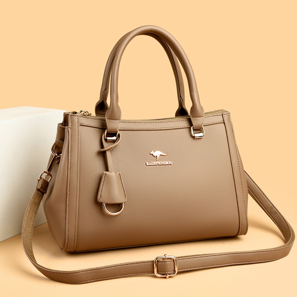 حقيبة يد نسائية من ماركة كانجا - مراجعة Leather Work Handbags For Women وسعره