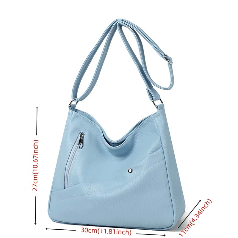 حقيبة كتف نسائية من الجلد الصن - مراجعة Leather Work Handbags For Women وسعره