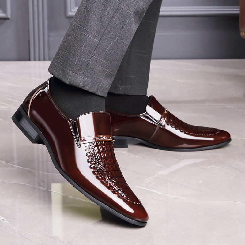 الرجال أحذية من الجلد براءات ا - مراجعة Leather Work Oxfords وسعره