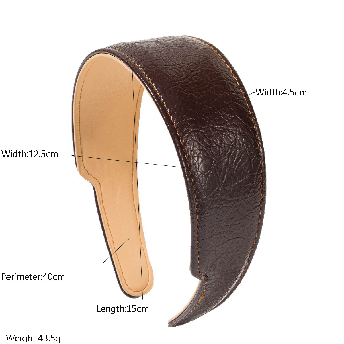 طوق شعر أنيق من الجلد على الطر - مراجعة Leatherwork Rings وسعره