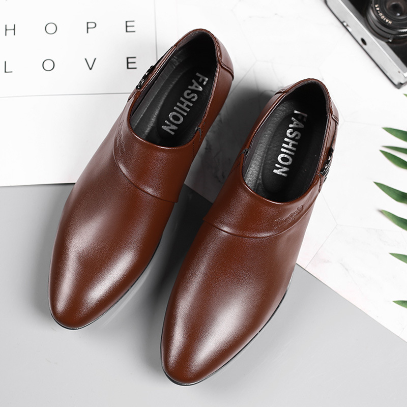الرجال بو أحذية من الجلد فستان - مراجعة Leather Work Oxfords وسعره