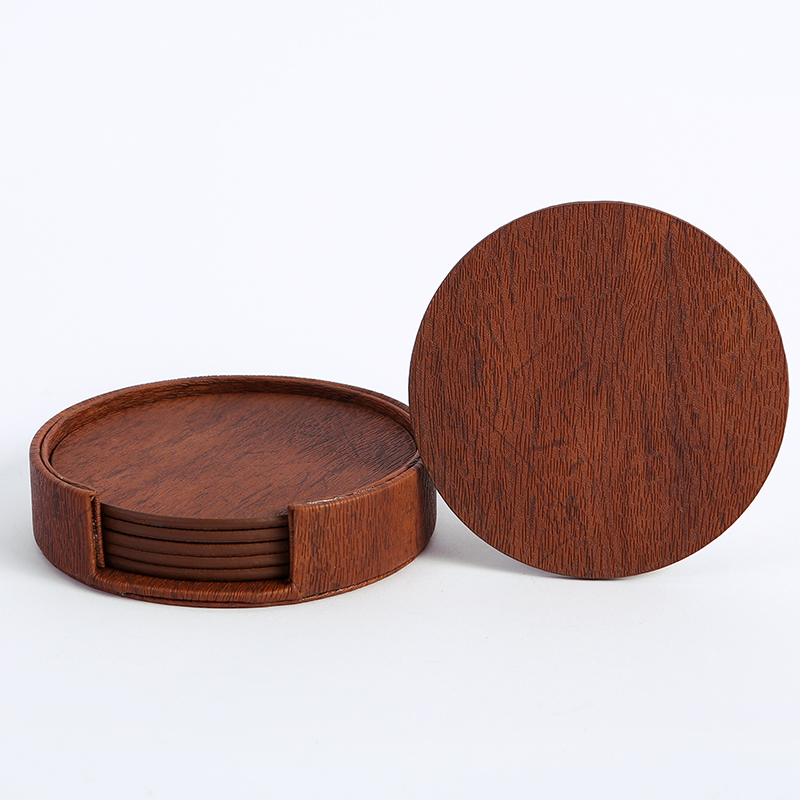 WOTOR 6 قطعة/الوحدة دائرة الخش - مراجعة Leatherwork Rings وسعره