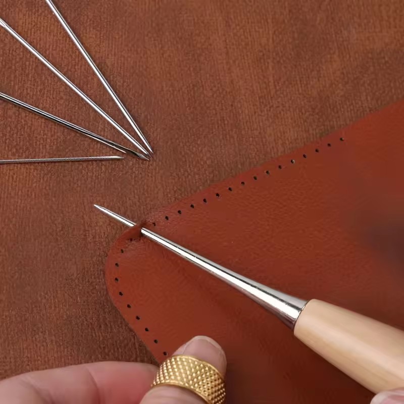 13 قطعة مجموعة الخياطة الجلدية - مراجعة Leatherwork Thread وسعره