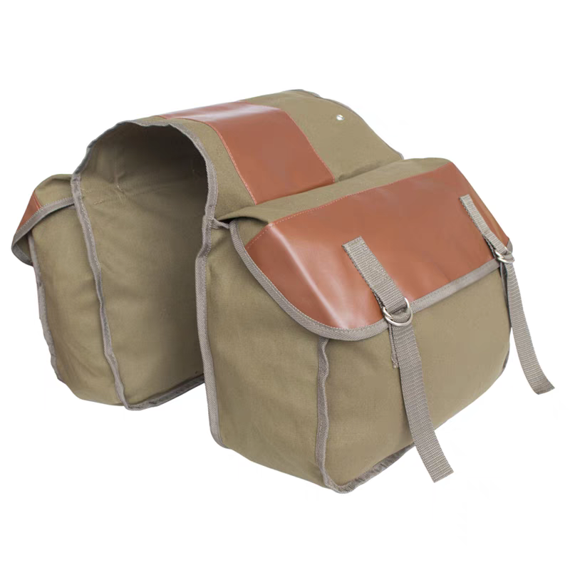 قماش الجلود الخلفية السرج دراج - مراجعة Leather Work Bag وسعره