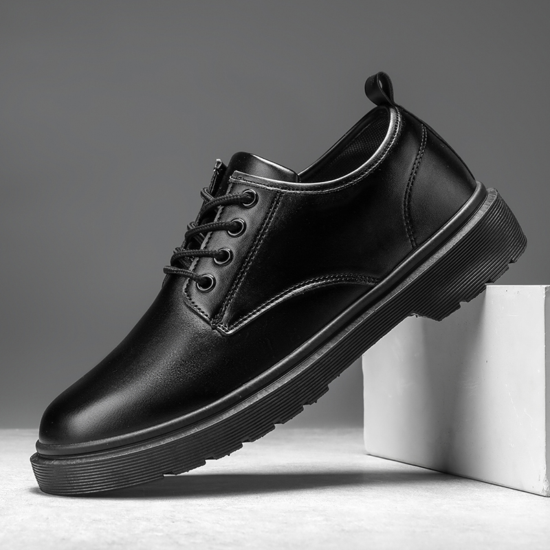حذاء جلد مريح غير رسمي للرجال  - مراجعة Leather Work Oxfords وسعره