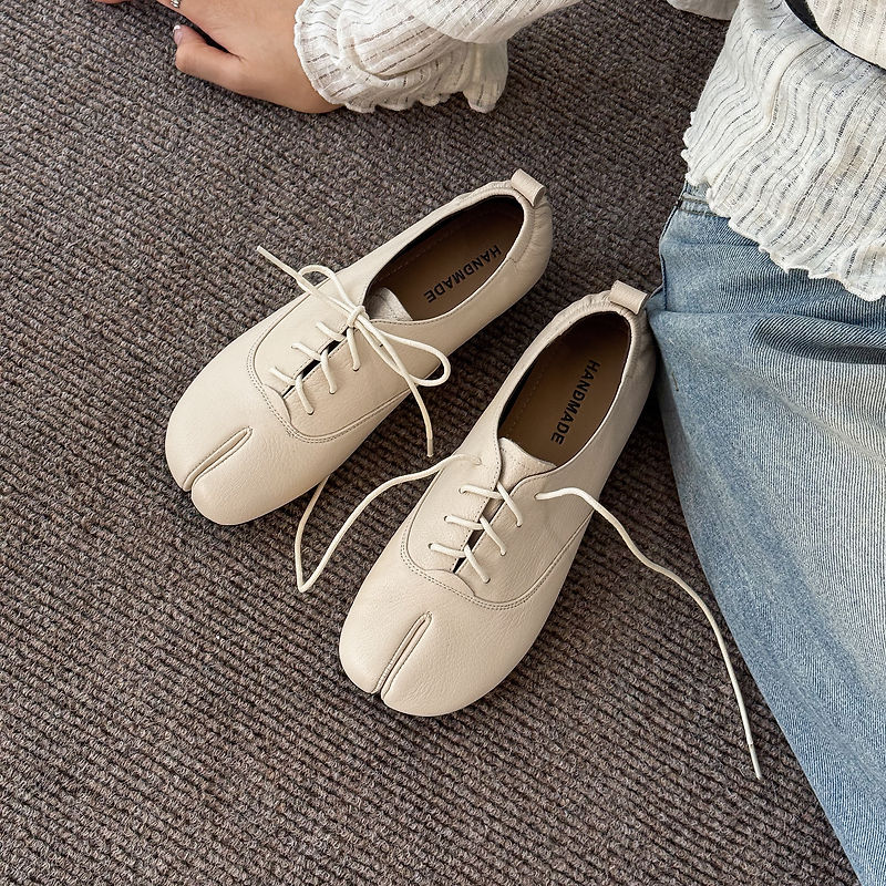 أحذية نسائية تابي من الجلد الط - مراجعة Leather Work Oxfords وسعره