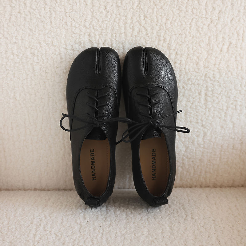أحذية نسائية تابي من الجلد الط - مراجعة Leather Work Oxfords وسعره