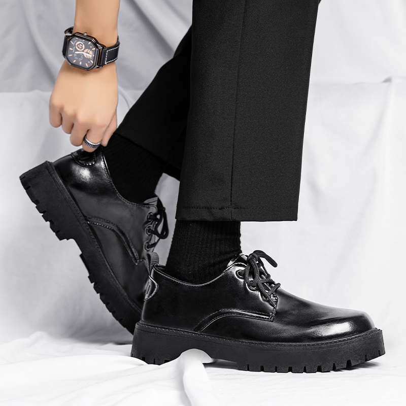 أحذية رجالية جلدية كاجوال مريح - مراجعة Leather Work Oxfords وسعره
