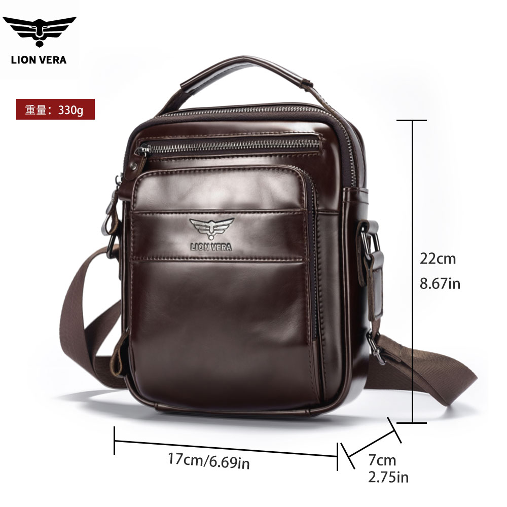 حقيبة كتف رجالية من الجلد الطب - مراجعة Leatherwork Thread وسعره