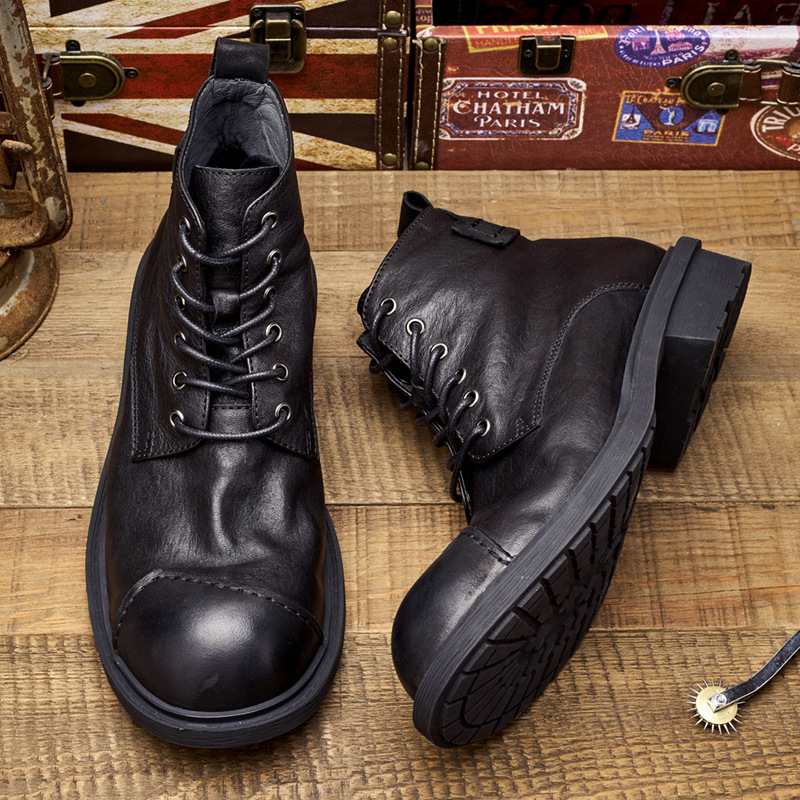 أحذية عمل كلاسيكية للرجال برأس - مراجعة Leather Work Oxfords وسعره
