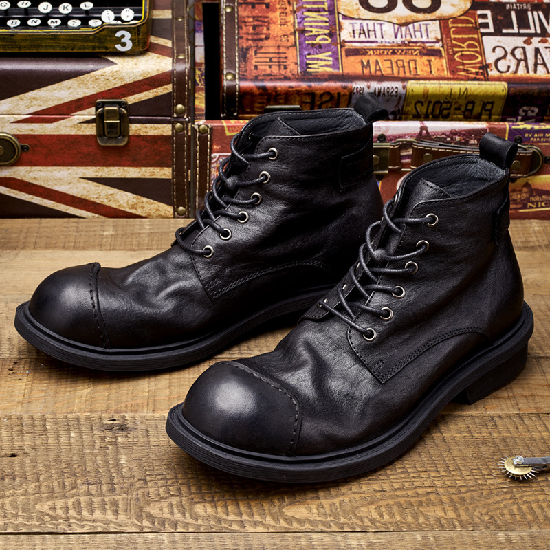 أحذية عمل كلاسيكية للرجال برأس - مراجعة Leather Work Oxfords وسعره