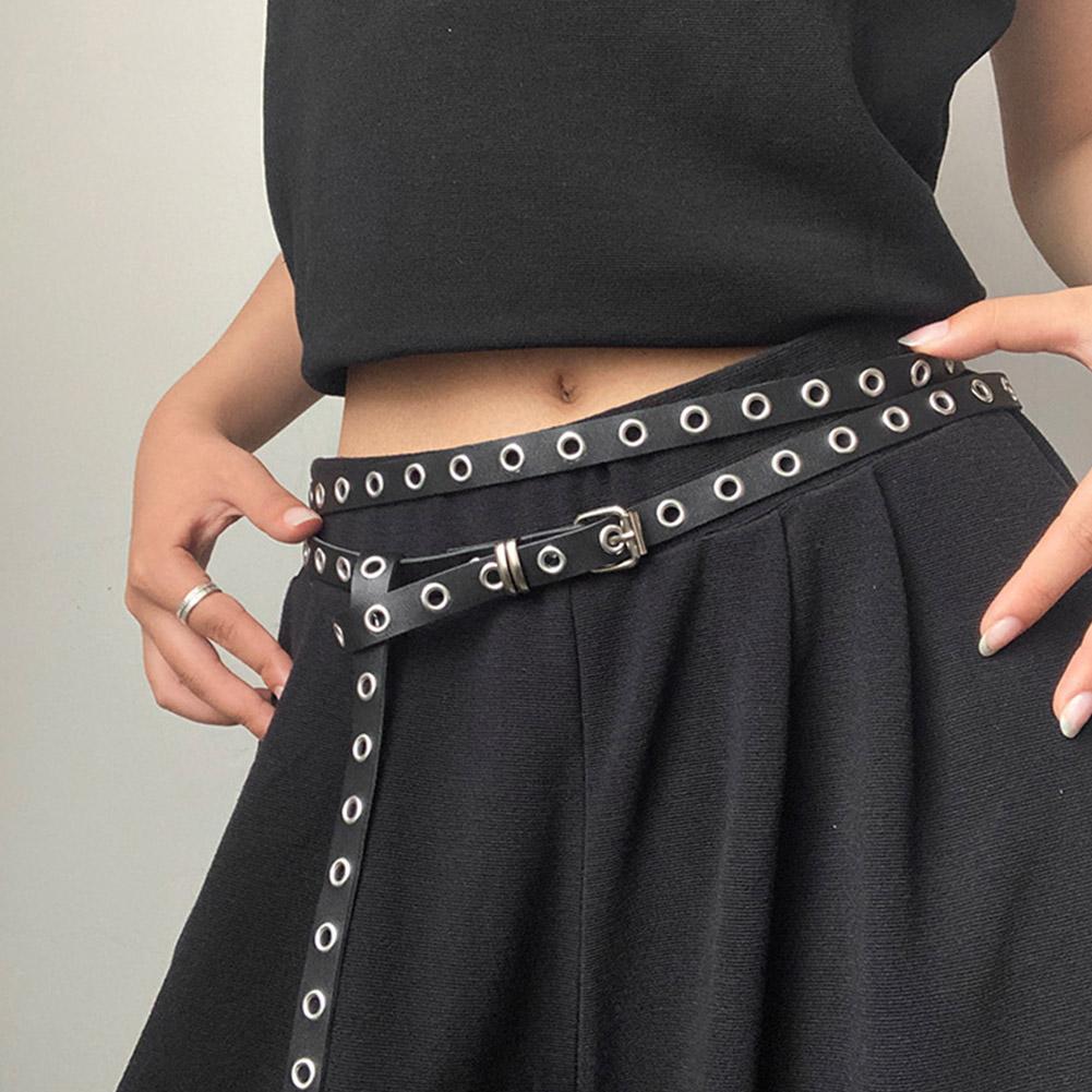 موضة دائرة مزدوجة حزام للنساء  - مراجعة Leatherwork Rings وسعره