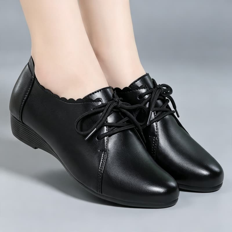 أحذية أكسفورد مريحة بمقاسات كب - مراجعة Leather Work Oxfords وسعره
