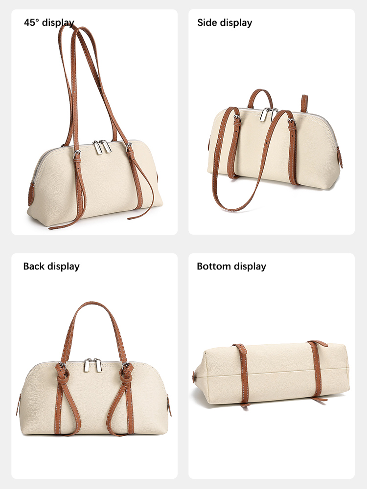 حقيبة نسائية من الجلد الطبيعي  - مراجعة Leather Work Handbags For Women وسعره