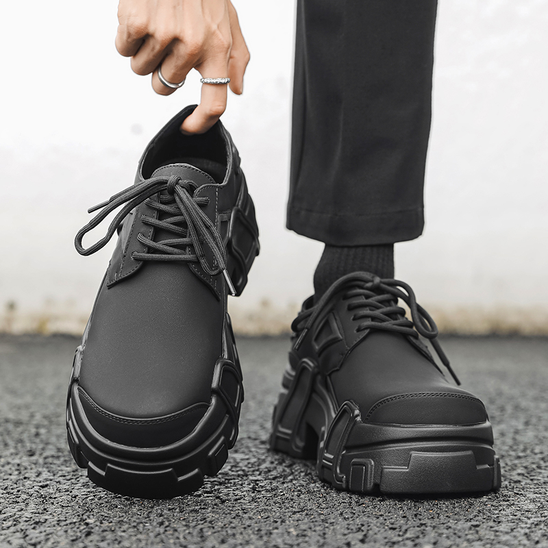 أحذية جلدية للرجال منصة ، أحذي - مراجعة Leather Work Oxfords وسعره