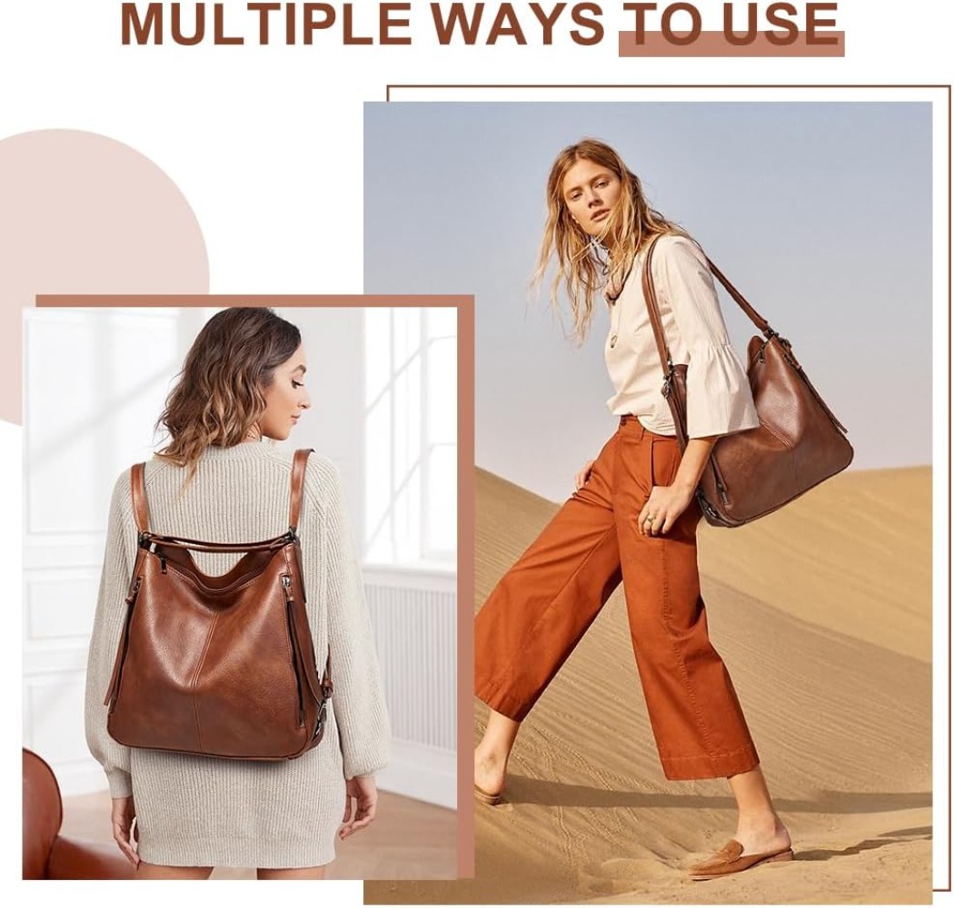 حقيبة يد نسائية فاخرة من الجلد - مراجعة Leather Work Handbags For Women وسعره