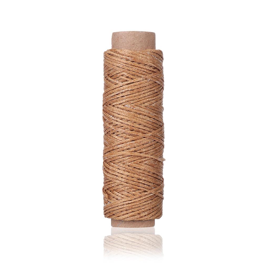 لفة خيوط قطنية مشمع ، 30 متر/ل - مراجعة Leatherwork Thread وسعره