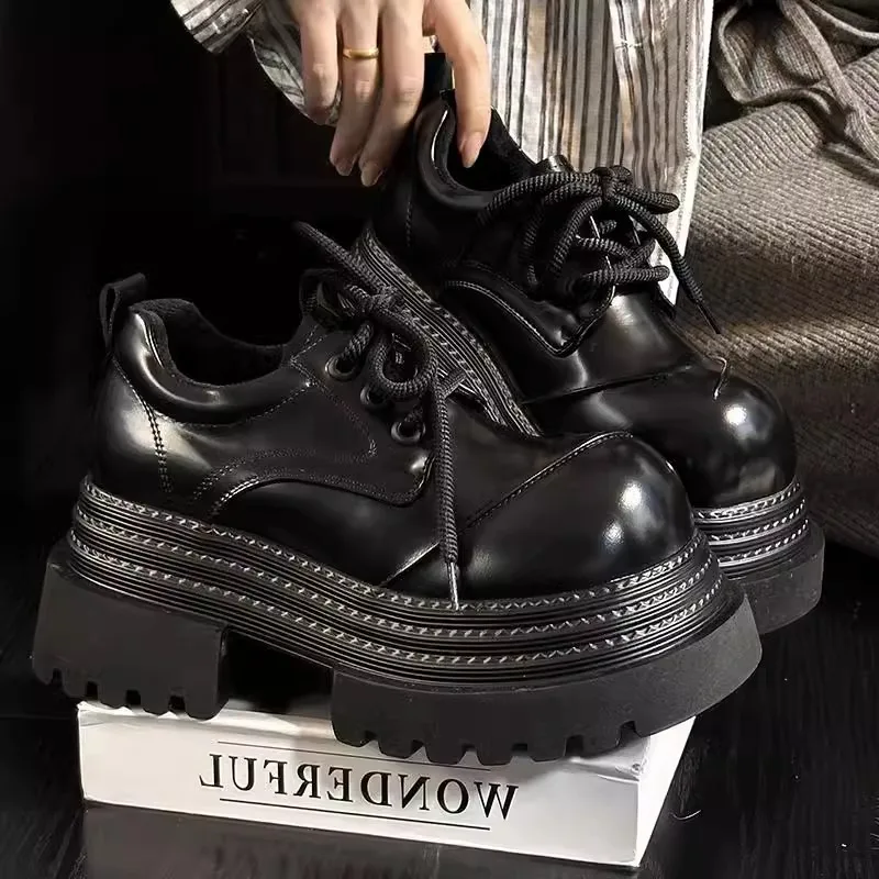 النساء الرجعية المتسكعون 2025  - مراجعة Leather Work Oxfords وسعره