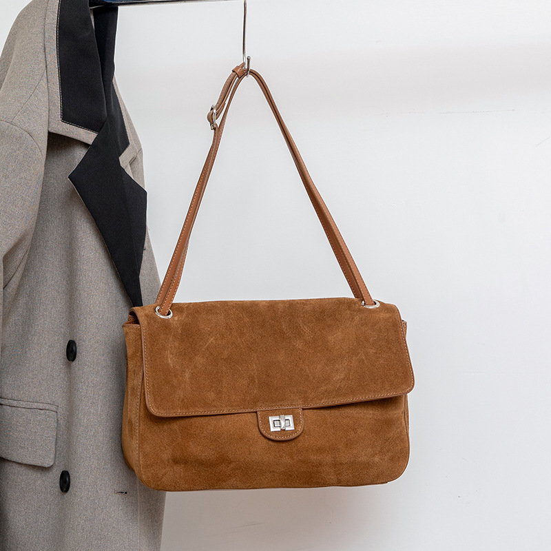 حقيبة كتف نسائية من الجلد السو - مراجعة Leather Work Handbags For Women وسعره
