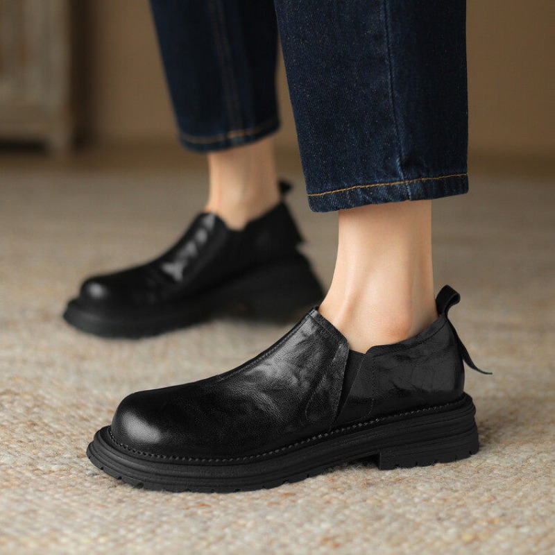 أحذية نسائية جلدية أنيقة على ا - مراجعة Leather Work Oxfords وسعره